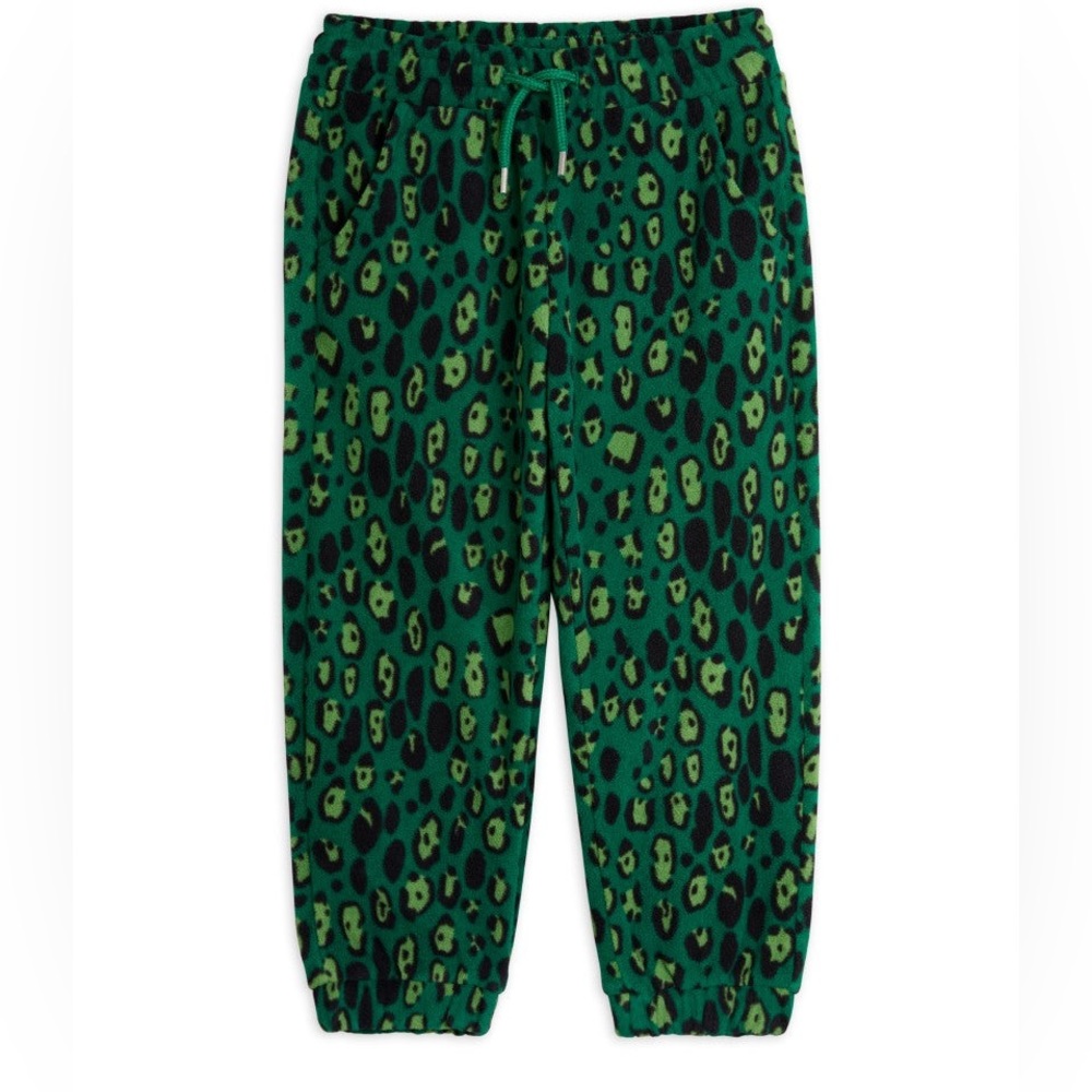 🆕🏷️ MR FLEECE LEOPARD TROUSERS 💚🖤